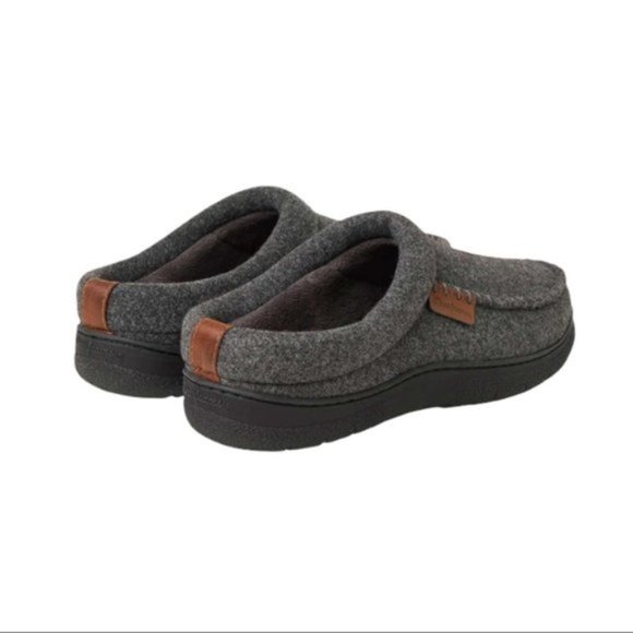 Dearfoams Memory Foam Mens Slippers - Picture 2 of 7